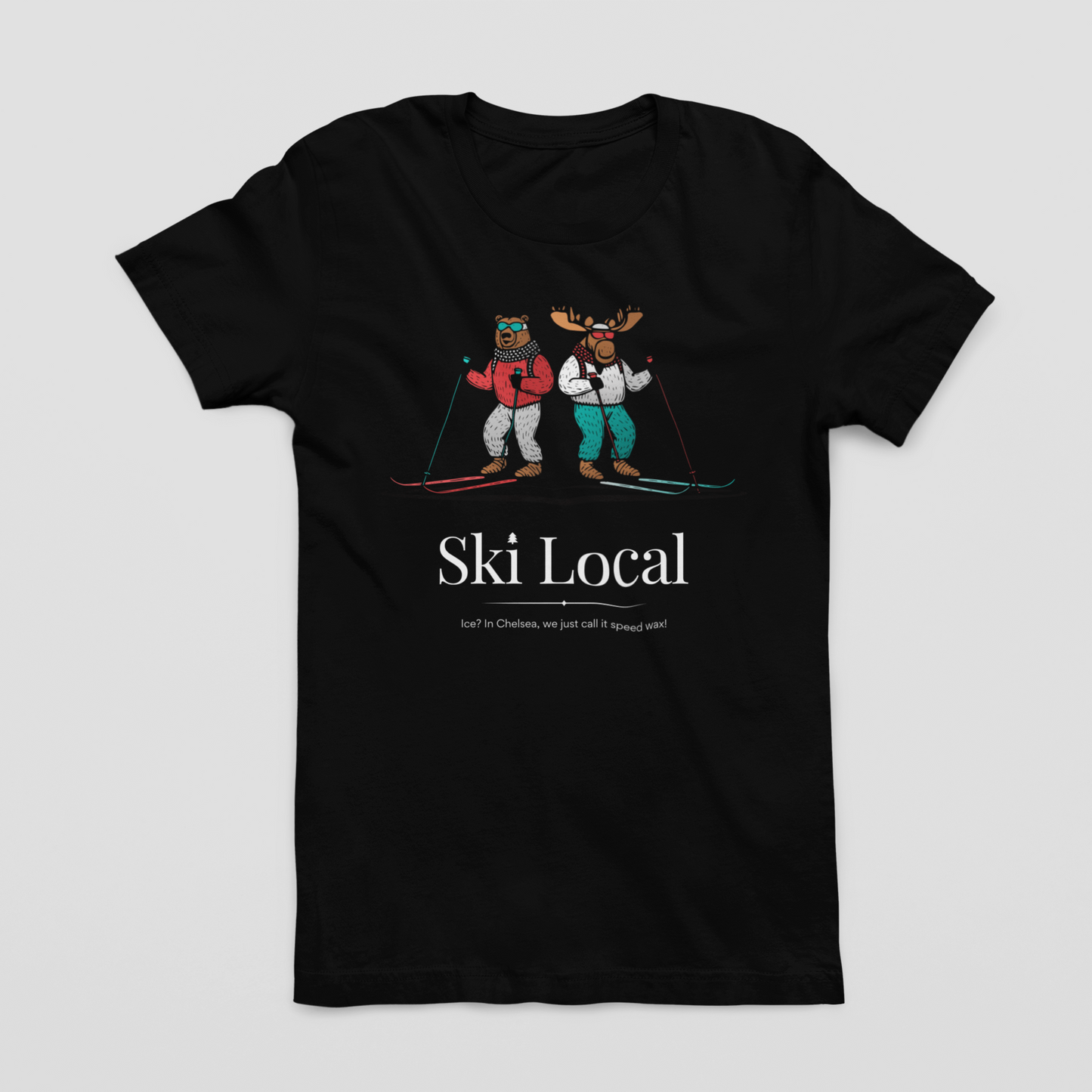 T-shirt de ski local