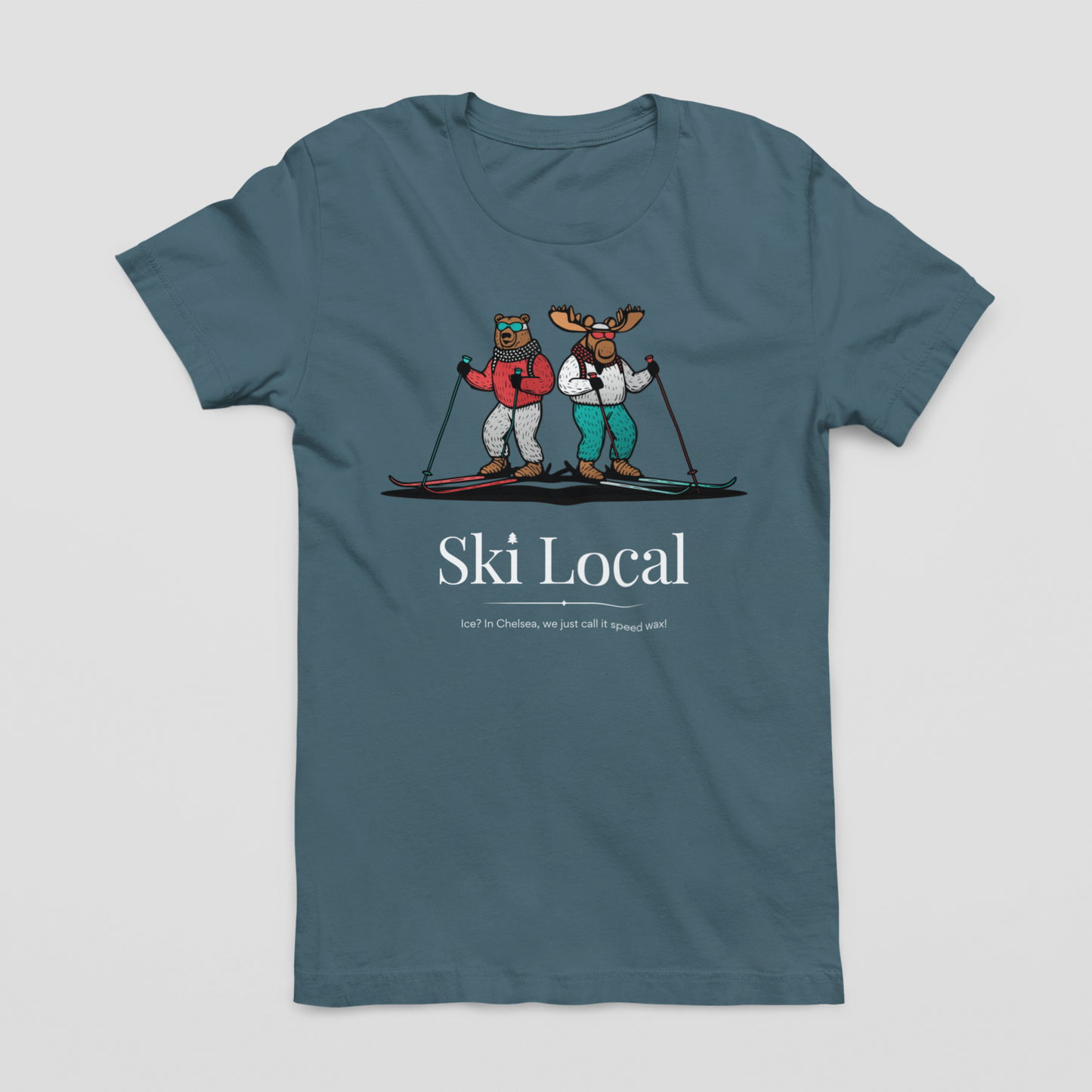 T-shirt de ski local