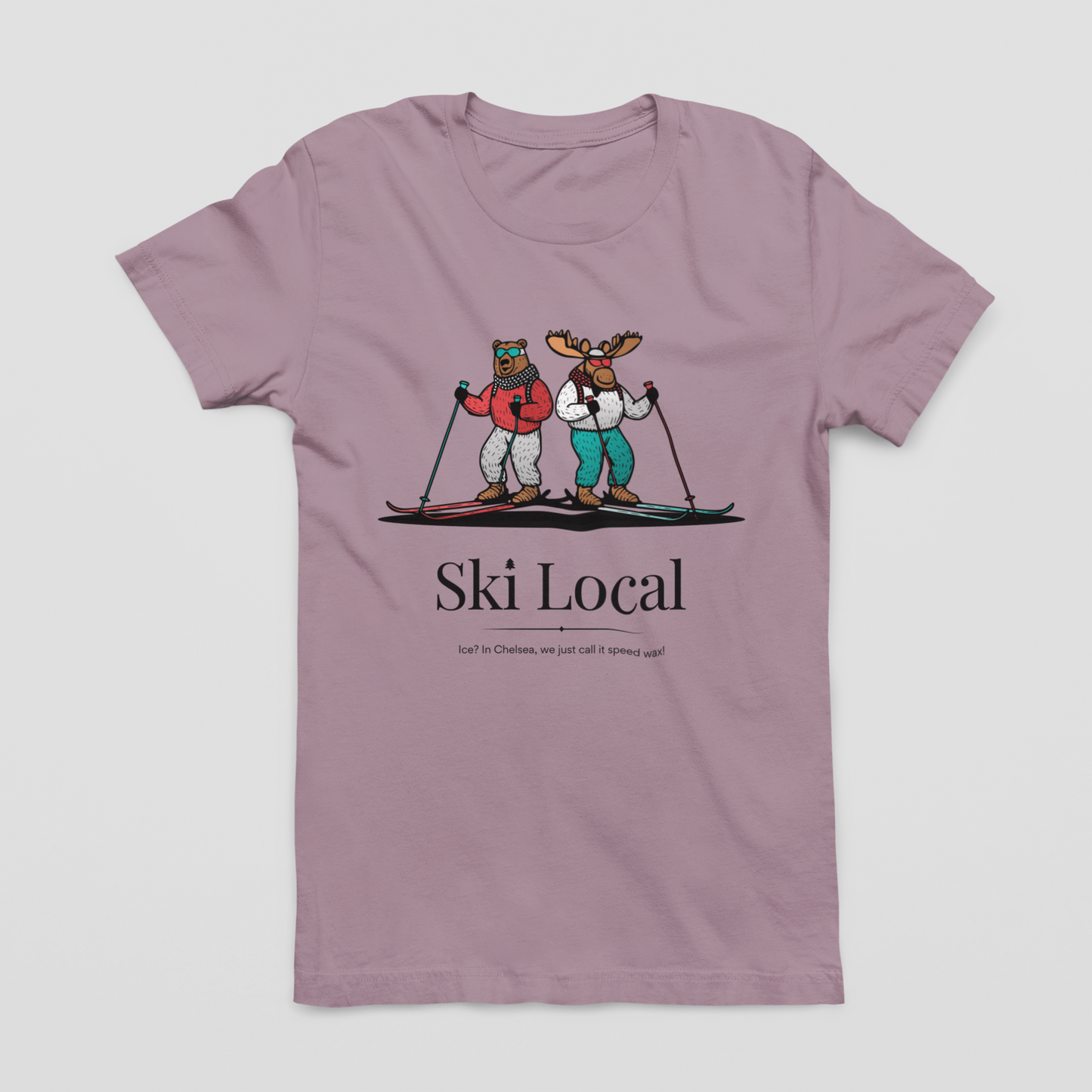 T-shirt de ski local