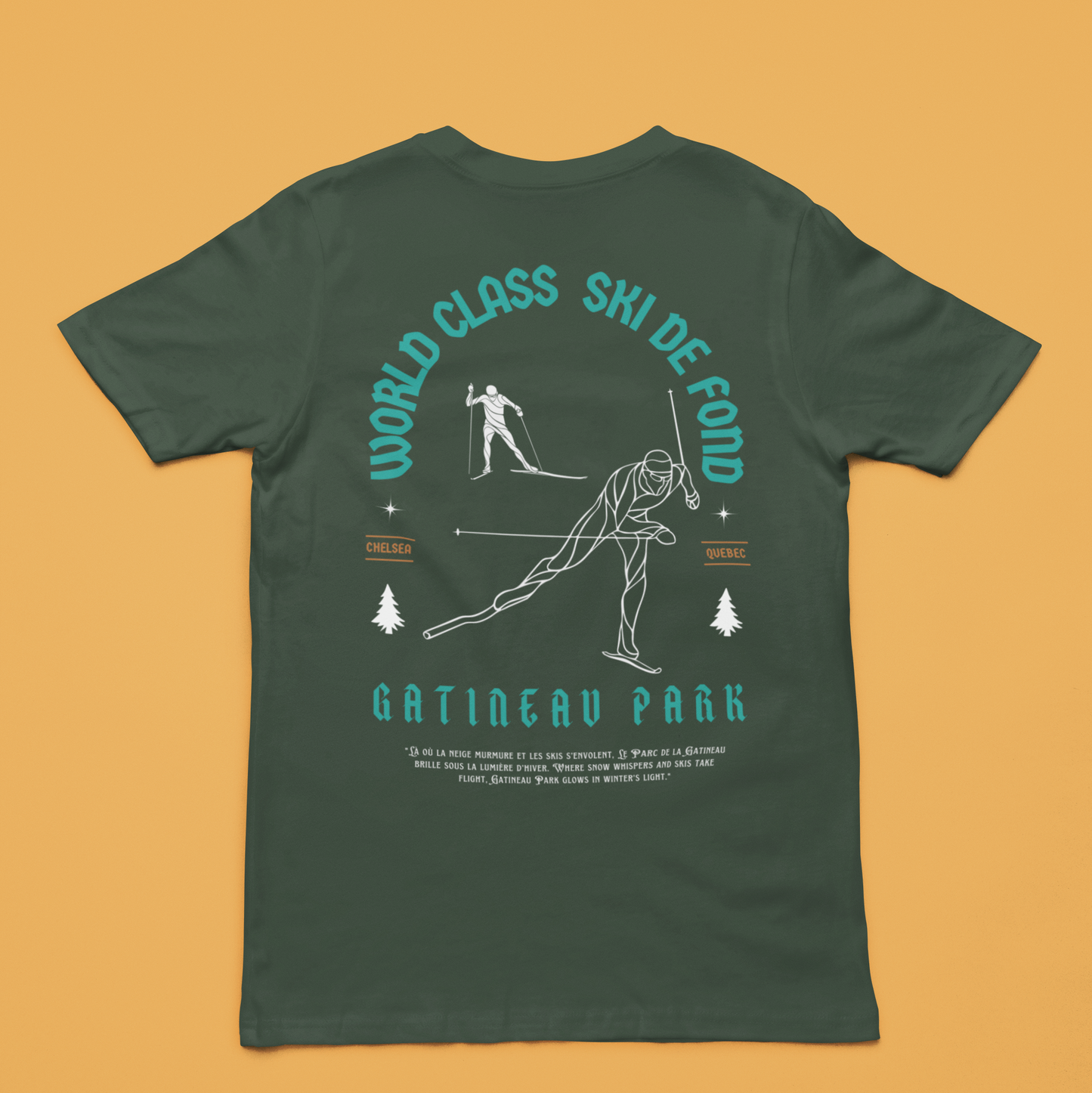 Gatineau Park  ski de fond - T-Shirt