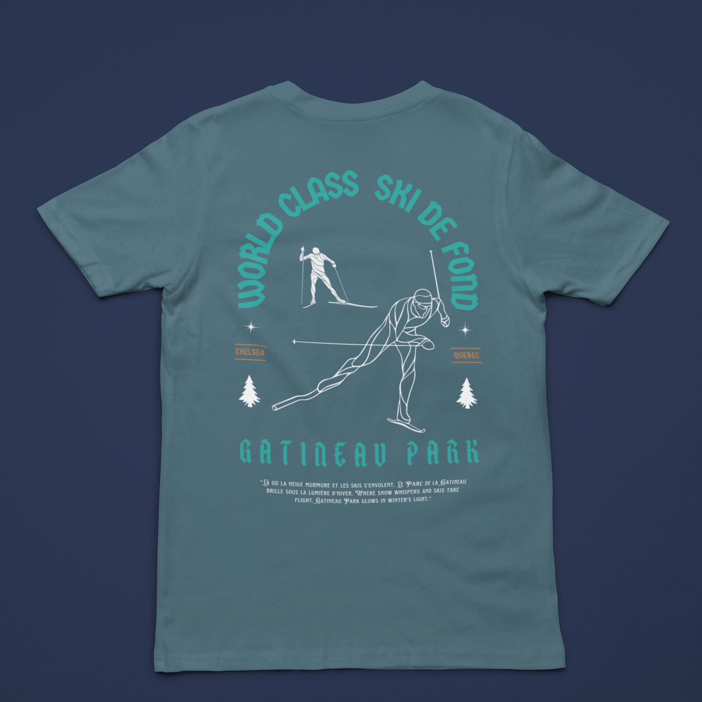 Gatineau Park  ski de fond - T-Shirt