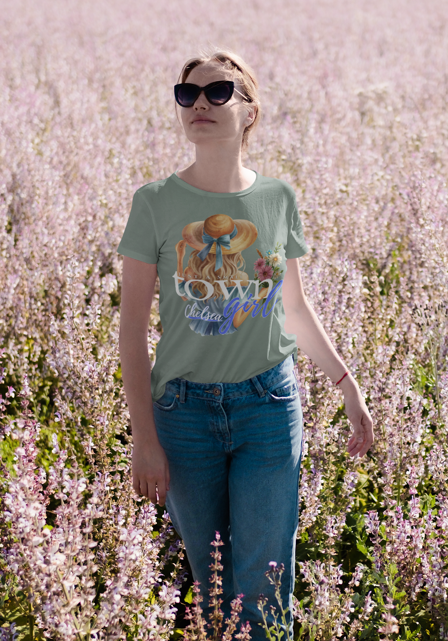 Juste une petite ville Chelsea Girl - T-shirt femme